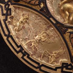 19th century gilded wooden shield signed F Barbedienne Paris - 4339212