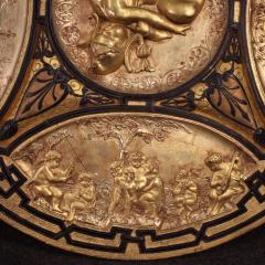 19th century gilded wooden shield signed F Barbedienne Paris - 4339214