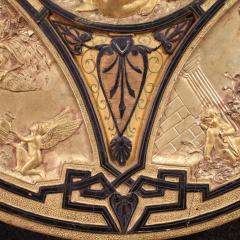 19th century gilded wooden shield signed F Barbedienne Paris - 4339219