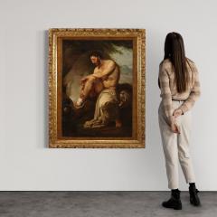 19th century neoclassical painting Wounded Philoctetes - 4094086