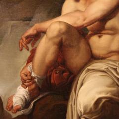 19th century neoclassical painting Wounded Philoctetes - 4094096