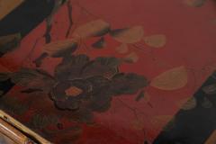 19thC Bamboo Chinoiserie Corner Table - 3148656