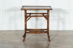 19thC Bamboo Chinoiserie Table - 3325423