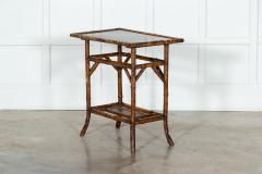 19thC Bamboo Chinoiserie Table - 3325424