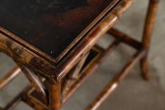 19thC Bamboo Chinoiserie Table - 3325428