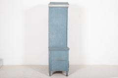 19thC Dutch Painted Housekeepers Cupboard - 2136397