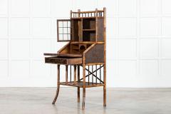 19thC English Bamboo Bureau - 3939858