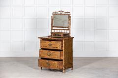 19thC English Bamboo Dressing Table - 2758370