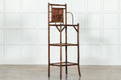 19thC English Bamboo Etagere - 3373348