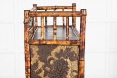 19thC English Bamboo Glazed Cabinet - 4270593