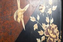 19thC English Bamboo Lacquered Chinoiserie Cabinet - 4220610
