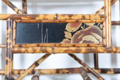 19thC English Bamboo Magazine Newspaper Rack - 2414600