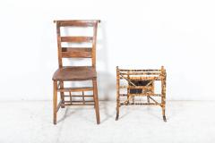 19thC English Bamboo Magazine Newspaper Rack - 2414605
