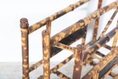 19thC English Bamboo Magazine Newspaper Rack - 2414607