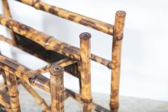 19thC English Bamboo Magazine Newspaper Rack - 2414608
