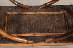 19thC English Bamboo Two Tier Side Table - 4092016
