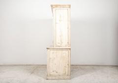 19thC English Bleached Pine Housekeepers Cupboard - 2536238