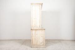 19thC English Bleached Pine Housekeepers Cupboard - 2536239