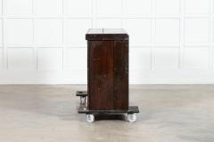 19thC English Carved Oak Apothecary Drawers - 4123844