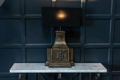 19thC English Cast Iron Rainwater Hopper Table Lamps - 1958353