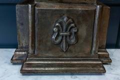 19thC English Cast Iron Rainwater Hopper Table Lamps - 1958358