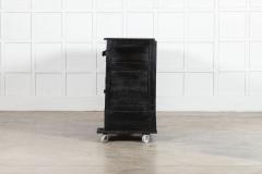 19thC English Country Ebonised Pine Dresser Base - 4270710