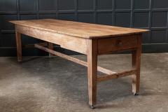 19thC English Country House Pine Farmhouse Prep Table - 2013626