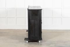 19thC English Ebonised Country Pine Dresser Base - 4092217