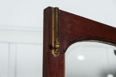 19thC English Mahogany Arched Glazed Bookcase - 3061822