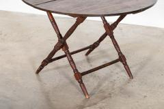 19thC English Mahogany Coaching Table - 3987726