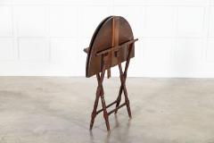 19thC English Mahogany Coaching Table - 3987728