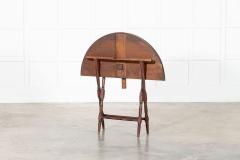 19thC English Mahogany Coaching Table - 3987731
