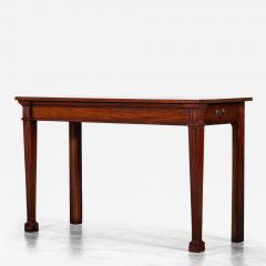 19thC English Mahogany Console Table - 4112704