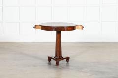 19thC English Mahogany Drum Table - 4153030