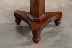 19thC English Mahogany Drum Table - 4153031