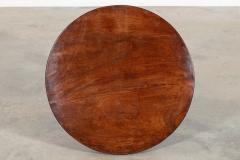 19thC English Mahogany Drum Table - 4153032