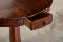 19thC English Mahogany Drum Table - 4153035