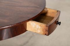 19thC English Mahogany Drum Table - 4153036