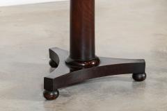 19thC English Mahogany Dumbwaiter Side Table - 4153023