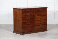 19thC English Mahogany Haberdashery Graduated Chest Drawers - 2735159