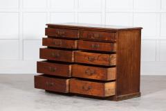 19thC English Mahogany Haberdashery Graduated Chest Drawers - 2735160