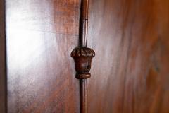 19thC English Mahogany Linen Press - 3994991