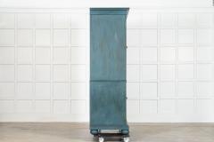 19thC English Mahogany Painted Linen Cabinet - 4406229