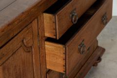 19thC English Oak Dresser Base - 3094636