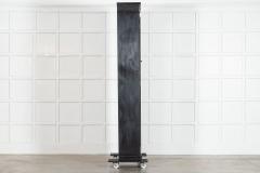 19thC English Oak Glazed Bookcase Cabinet - 4237586