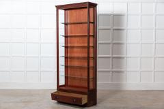 19thC English Oak Glazed Museum Display Cabinet - 2852088