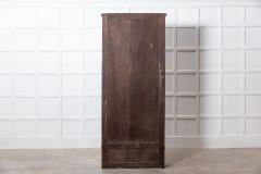 19thC English Oak Glazed Museum Display Cabinet - 2852097