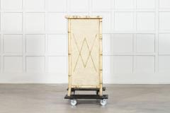 19thC English Painted Bamboo Chest Drawers - 4345948