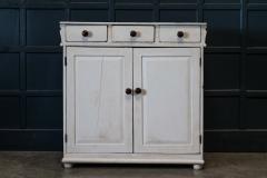 19thC English Painted Country Dresser Base - 2030712