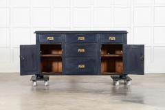 19thC English Painted Pine Dresser Base - 4394252